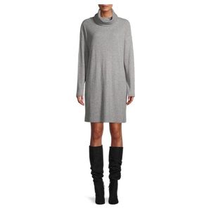 Time and Tru Cowl Neck Sweater Dress